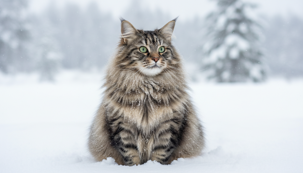 Norwegian Forest Cat Cold Weather Tolerance: Why This Breed Loves the Cold (And What Still Worries Vets) - Norwegian Forest Cat photo 1