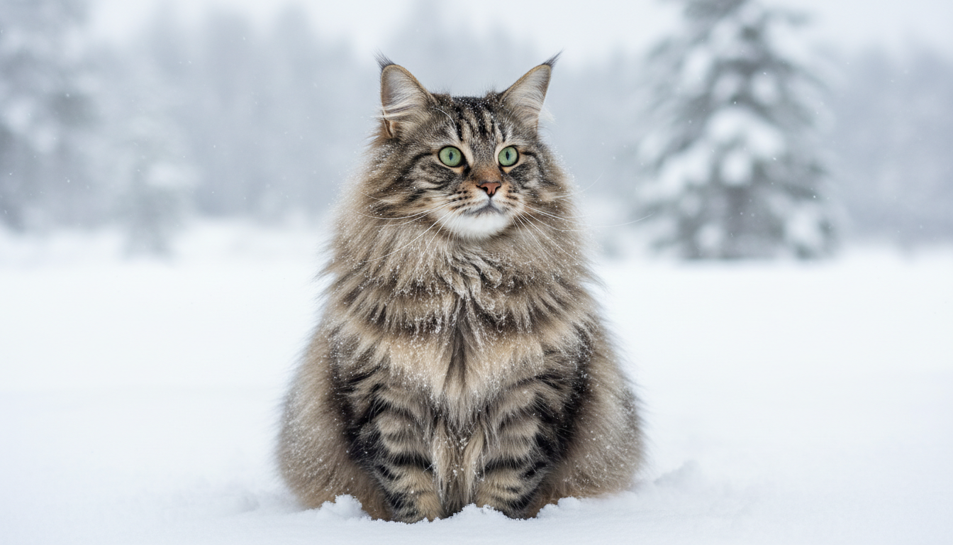 Norwegian Forest Cat Cold Weather Tolerance: Why This Breed Loves the Cold (And What Still Worries Vets) - Norwegian Forest Cat photo 1