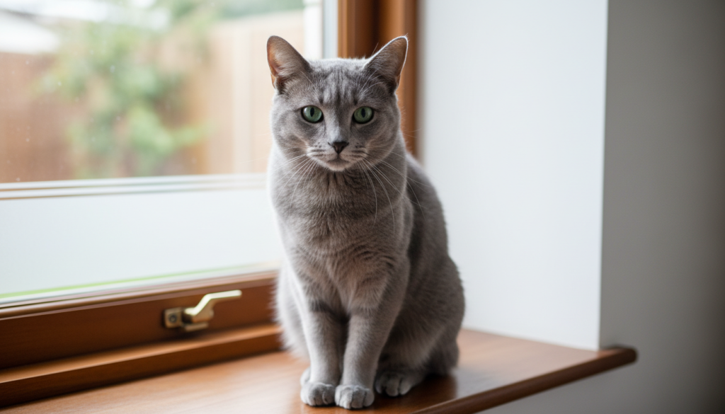 Russian Blue Cats and Stress Sensitivity: Why This Breed Needs a Calm, Predictable Home - Russian Blue photo 1
